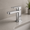 Adria Cloakroom Basin Mixer & Waste - Chrome Adria Cloakroom Basin Mixer & Waste - Chrome Bathroom Taps