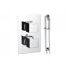 Cosmic Square Shower Valve & Kit Pack 2 - Chrome