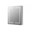 Suki 600mm 2 Door Front-Lit LED Mirror Cabinet
