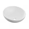 Incline 380x380mm 0TH Resin Washbowl - White