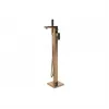 Berio Floor Standing Bath/Shower Mixer - Brushed Bronze Bathroom Taps