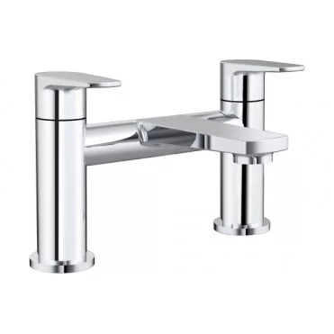 Cassini Bath Filler - Chrome Bathroom Taps