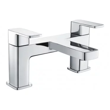 Adria Bath Filler - Chrome Bathroom Taps