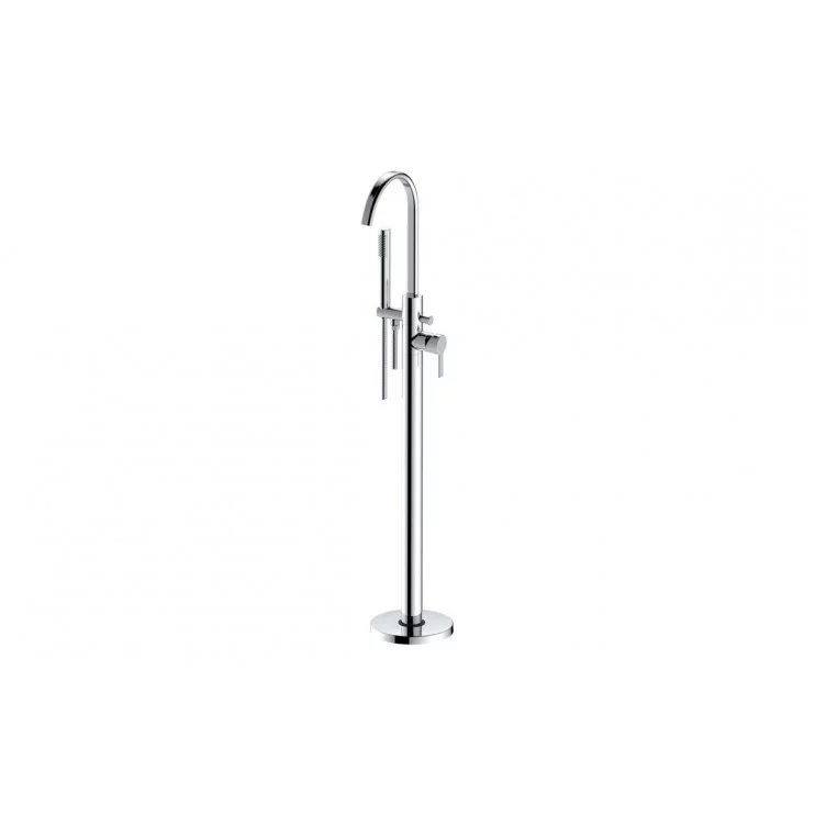 Evola Floor Standing Bath/Shower Mixer - Chrome Evola Floor Standing Bath/Shower Mixer - Chrome Bathroom Taps