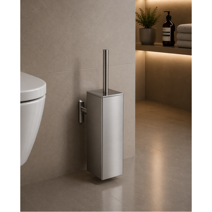 Origins Living Nemesia Toilet Brush Wall Mounted - Polished NE33/03-13