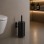 Origins Living Flip Toilet Brush Wall Mounted - Matt Black 5233/03-14
