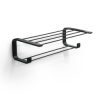 outline Black 3235-14 Origins Living Outline Double Towel Rack - Black 3235-14 Origins Living Outline Double Towel Rack - Black 3235-14 Bathroom Wall Accessories