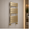 Trend Square Ladder Radiator (500x840mm) - Brushed Brass