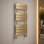 Trend Square Ladder Radiator (500x840mm) - Brushed Brass