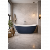 Belmont Freestanding 1700x780x690mm Bath - Matt Blues