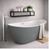 Belmont Freestanding 1700x780x690mm Bath - Grey