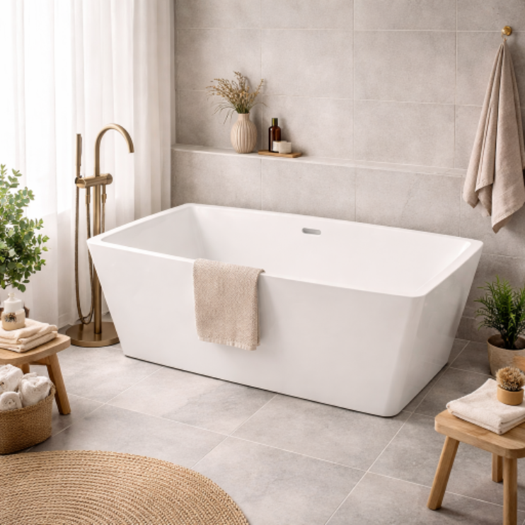 Hoxton Freestanding 1600x750x570mm Bath Hoxton Freestanding 1600x750x570mm Bath