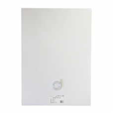 Origins Living Lomax Round Mirror 70cm Black LMX-00D070-BK Illuminated Bathroom Mirror