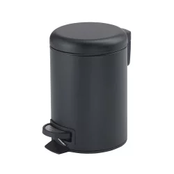 Bathroom Waste Pedal Bins 3209-14 Origins Living Potty Pedal Bin 3L - Black 3209-14