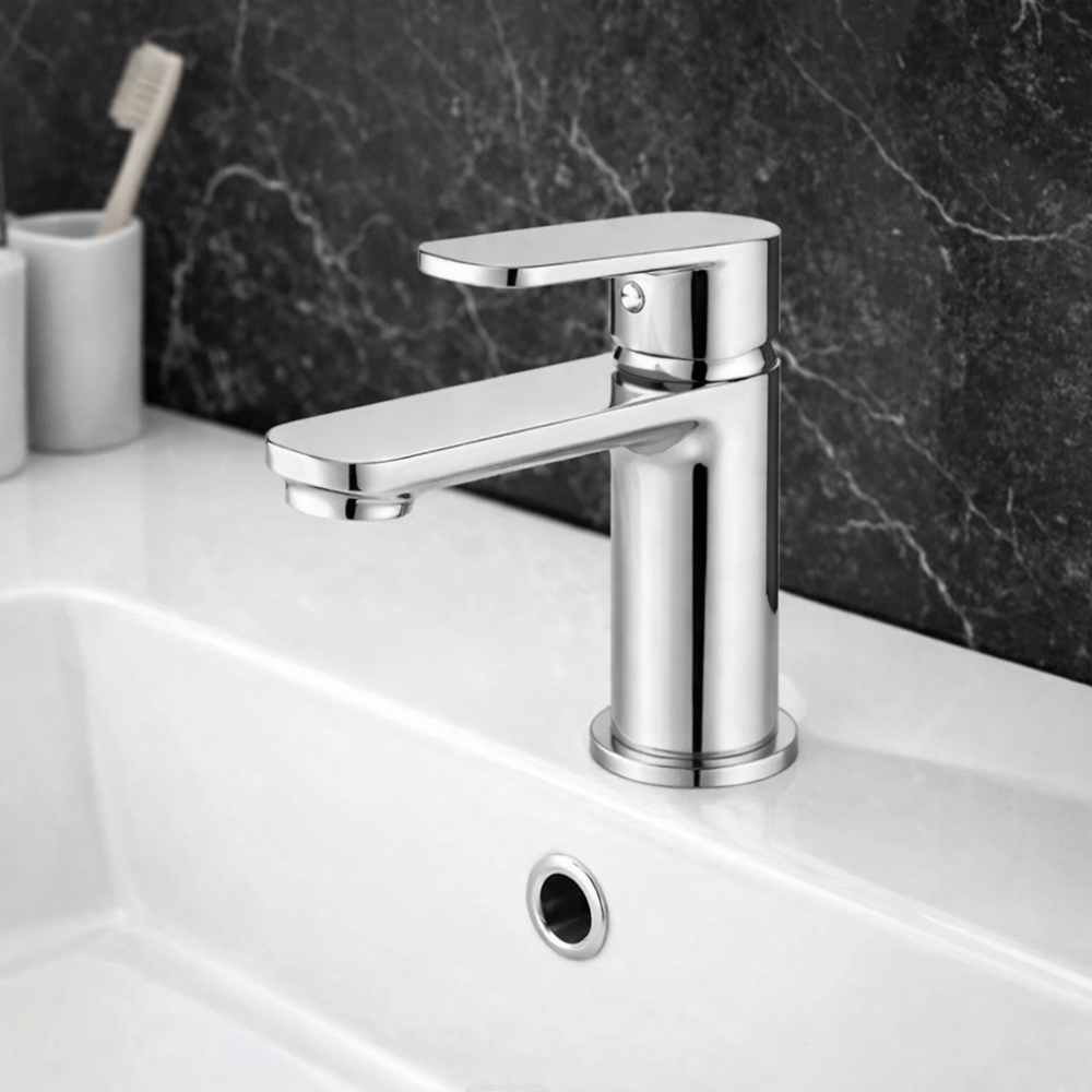 Loire Basin Mixer - Chrome Bathroom Taps
