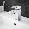 Corsica Basin Mixer - Chrome Bathroom Taps