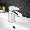 Corsica Range of Bathroom Taps & Mixers DITS1254 Corsica Cloakroom Basin Mixer - Chrome Bathroom Taps