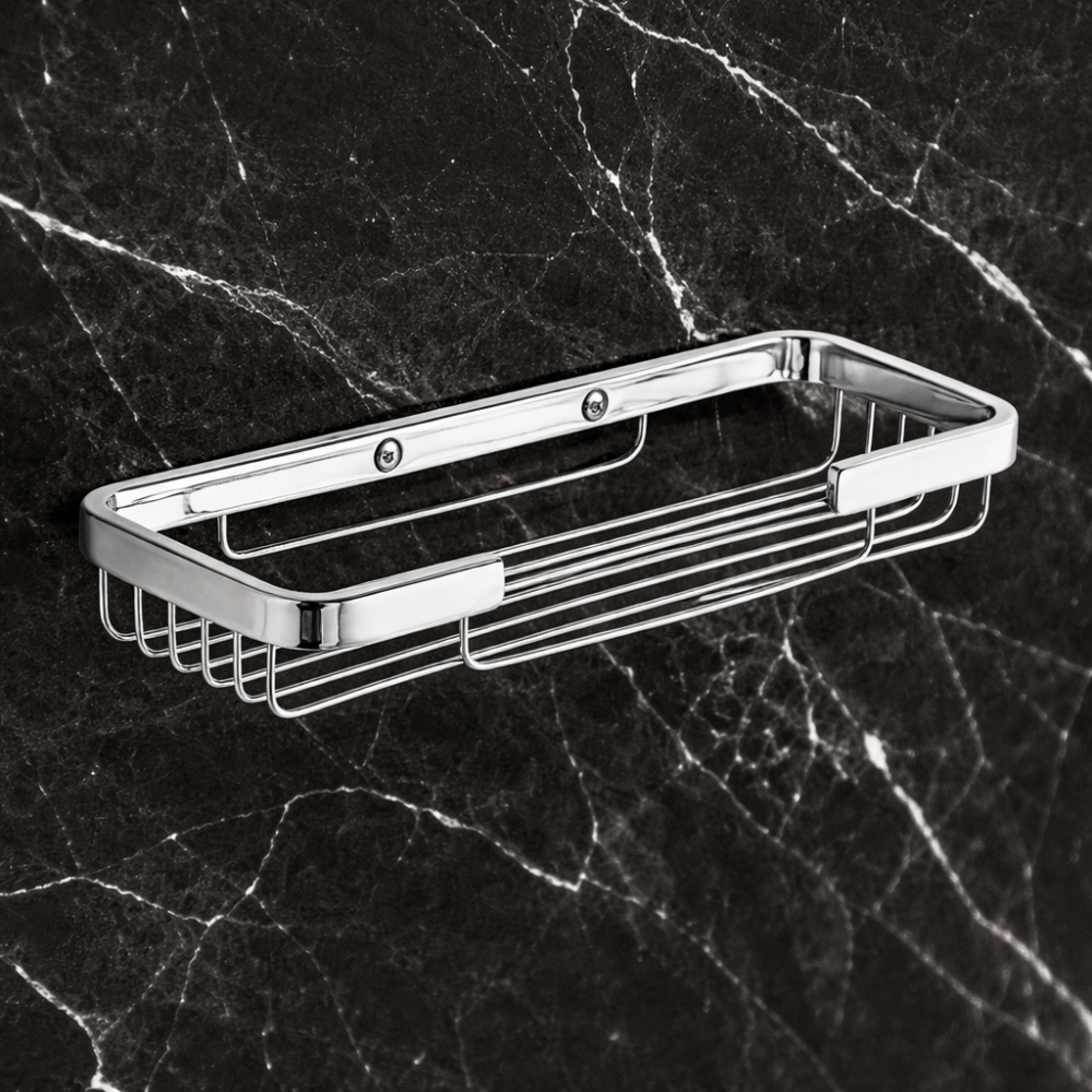 Origins Living Dakota Double Basket - Chrome 2418-13