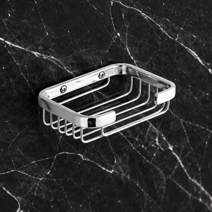 Origins Living Dakota Single Basket - Chrome 2411-13