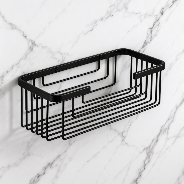 Origins Living Gedy Deep Basket - Black 2419-14