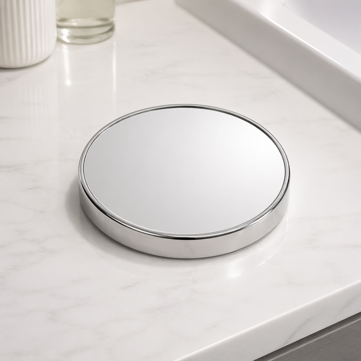 Origins Living Gedy Magnifying Suction Mirror 20 - Chrome CO2021