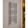 Grada Curved 30mm Ladder Radiator (500x1200x30mm) - Chrome Heated towel rails