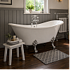 Fareham Freestanding 1760x710x775mm 0TH Bath w/Feet