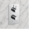 Abode Harmonie Concealed Shower (1 Exit) - Chrome Bathroom Taps