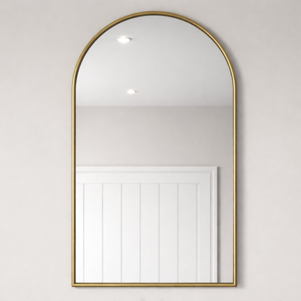 Dockland Capsule and Arched Mirrors DKL-00R058-BB Origins Living Docklands Arch Mirror 50 Brushed Brass - 50x80cm DKL-00R058-BB Origins Living Docklands Arch Mirror 50 Brushed Brass - 50x80cm DKL-00R058-BB