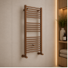 Grada Straight 30mm Ladder Radiator (500x1200x30mm) - Brushed Bronze
