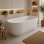 Ludlow Freestanding 1685x804mm 0TH Bath - Matt White