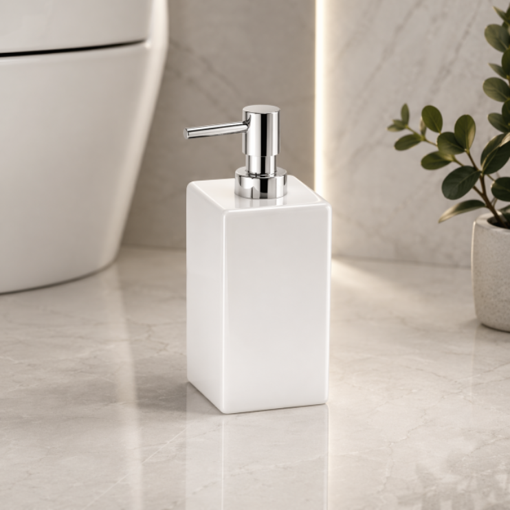 Origins Living Sofia Soap Dispenser - White SF80-02