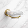 Origins Living Tecno Project Glass Soap Dish - Brushed Brass 202997
