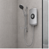 Triton Amore 9.5kW Electric Shower - Brushed Steel