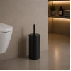 Origins Living Flip Toilet Brush Freestanding - Black 5233-14