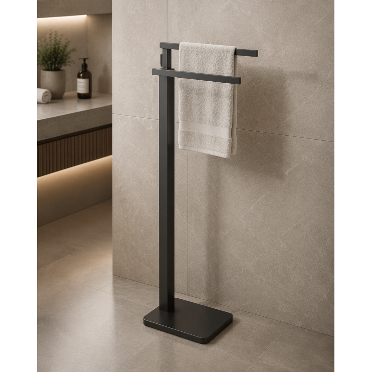 Origins Living Florida Towel Stand - Black 7331-14