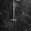 Vema Thermostatic Shower Column w/Fixed Head & Riser - St/Steel