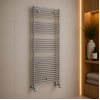 Designer Radiator DIRA0300 Teplo Round Ladder Radiator (500x1450mm) - Chrome