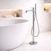 Vema Timea Floor Standing Bath/Shower Mixer - Chrome Vema Timea Floor Standing Bath/Shower Mixer - Chrome