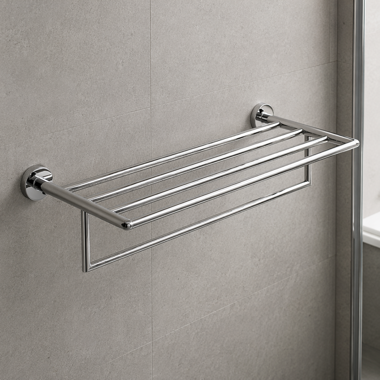 Origins Living G Pro Towel Rack - Chrome 5044-13 Bathroom Accessory