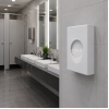 Commercial Washroom 2430-02 Origins Living Sanitary Bag Holder - White 2430-02