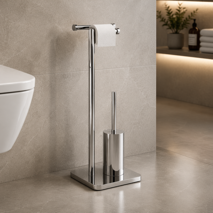 Origins Living Florida Towel Stand - Chrome 7331-13