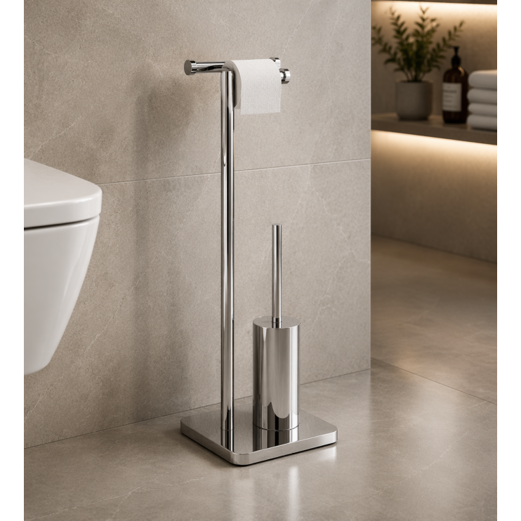 Origins Living Florida Towel Stand - Chrome 7331-13