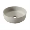 Abode Cava 375mm Round Basin - Pebble Grey