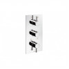 Abode Harmonie Concealed Shower (3 Exit) - Chrome Bathroom Taps