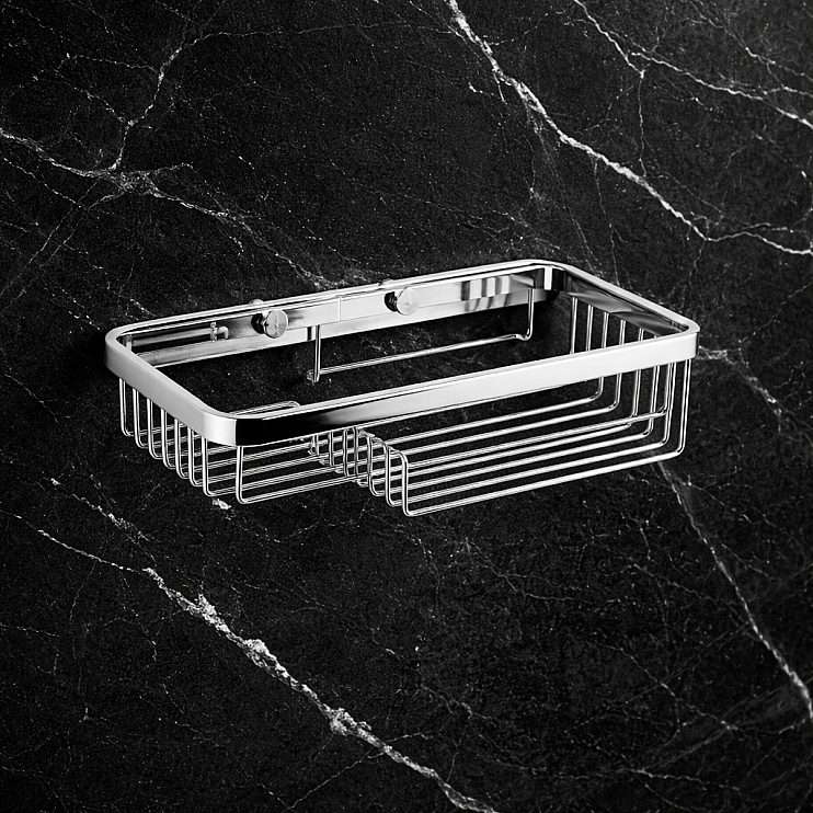 Origins Living Combined Shower Basket - Chrome 189793