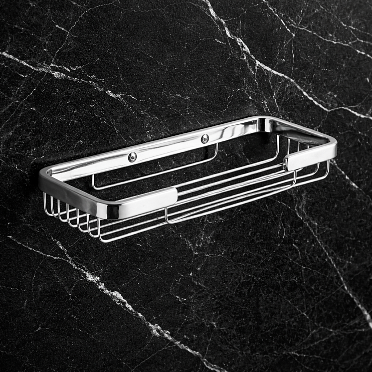 Origins Living Dakota Double Basket - Chrome 2418-13