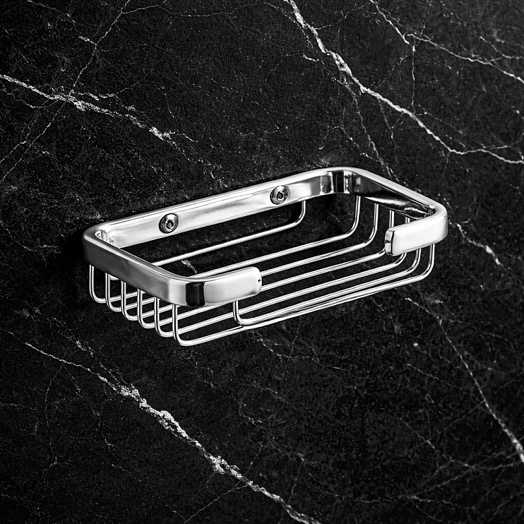 Origins Living Dakota Single Basket - Chrome 2411-13