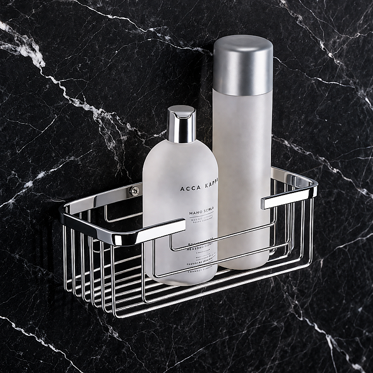 Origins Living Gedy Deep Basket - Chrome 2419-13