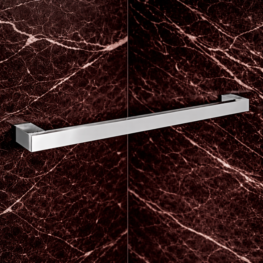 Origins Living Lounge Towel Rail 44cm - Chrome 5421/45-13